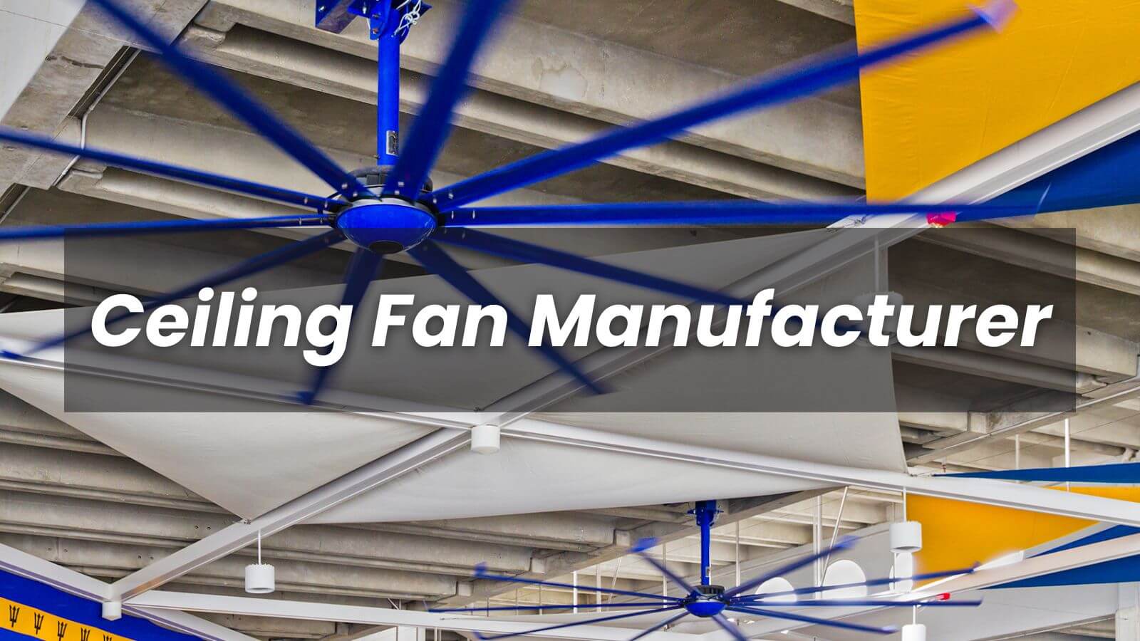 Ceiling Fan Manufacturer 